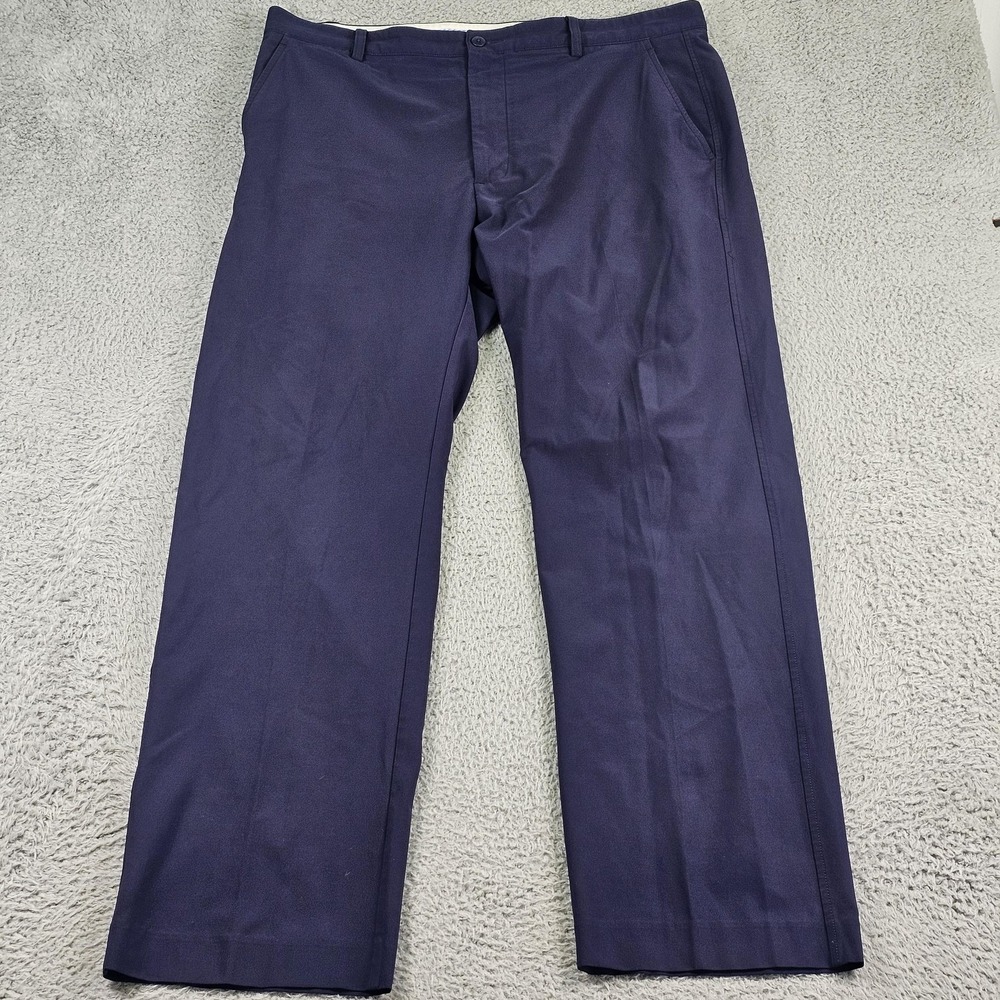 FootJoy Pants Mens 38x32 Blue Chino Golf Performance Stretch Polyester